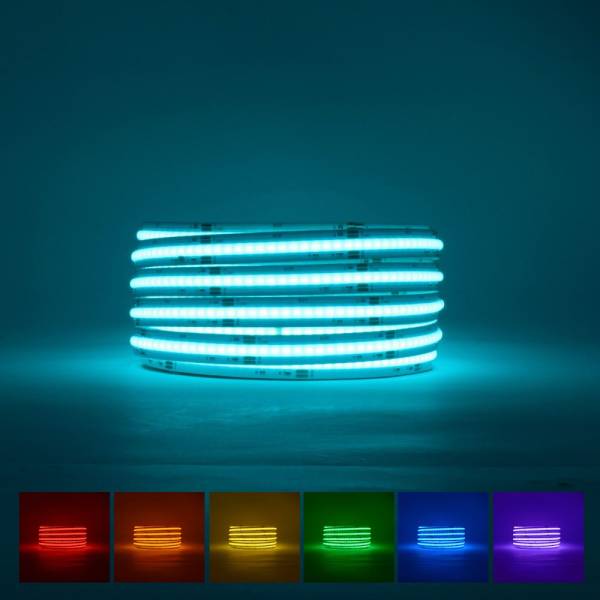 COB RGB LED strip 24v IP20 Wantix LED